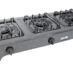 ESTUFA CONTINENTAL LARGA A GAS 3 PUESTOS